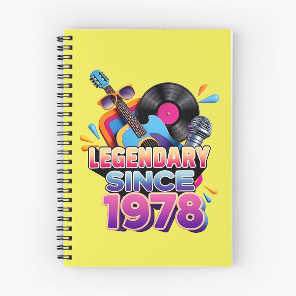 Item preview, Legendary Since 1978 Cool Birthday Quote designed and sold by TheArtOfPat.