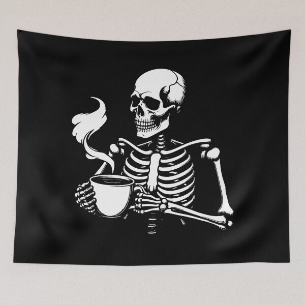 Item preview, Skeleton coffee designed and sold by Brexmore3.