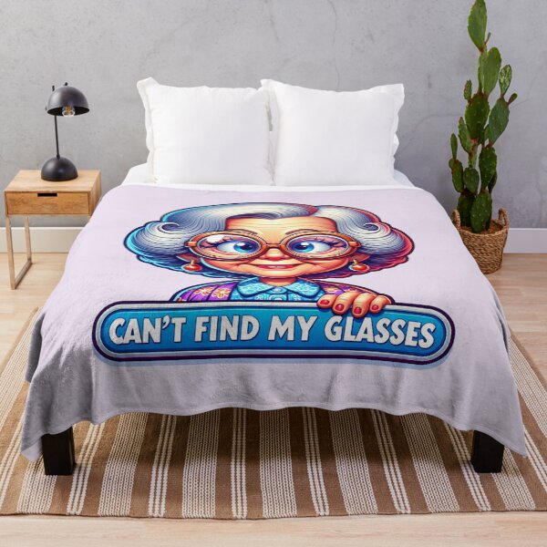 Item preview, Can't Find My Glasses designed and sold by BassHeadMomma.