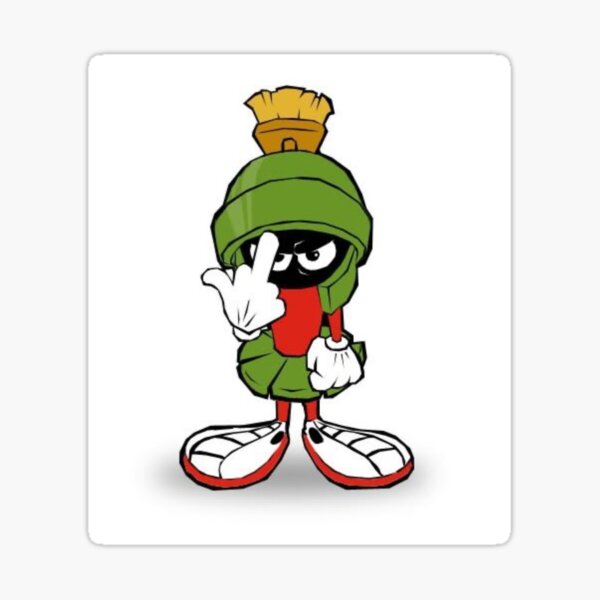 Item preview, Marvin middle finger martian designed and sold by guccibeltwearer.