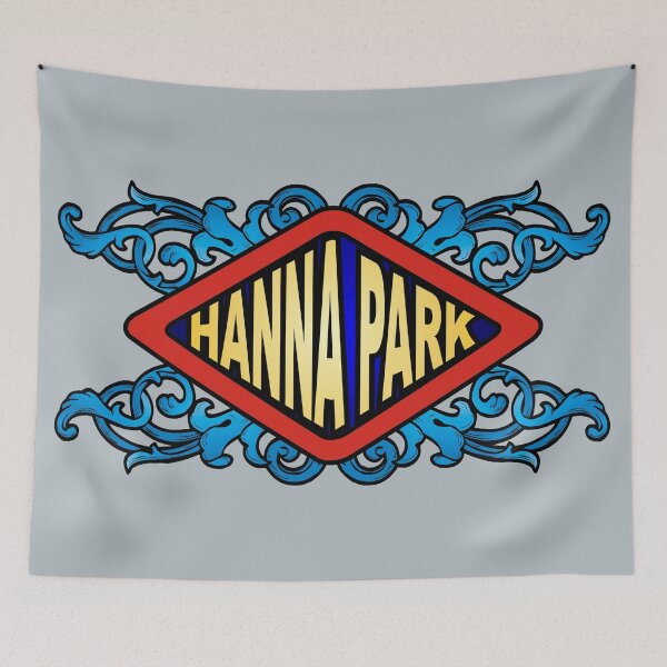 Item preview, Hanna Park FL Florida emblem retro sign designed and sold by studioss76.