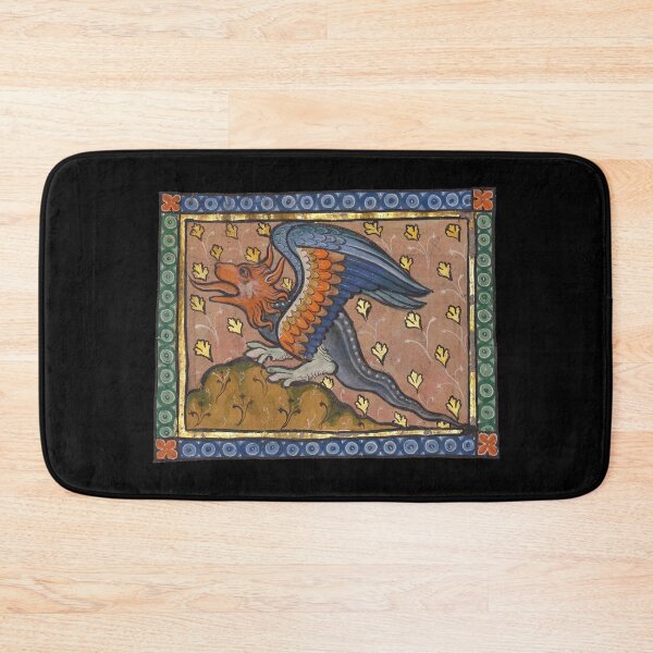 Item preview, Medieval Bestiary Dragon c. 1270 designed and sold by Cat Lady Designs.