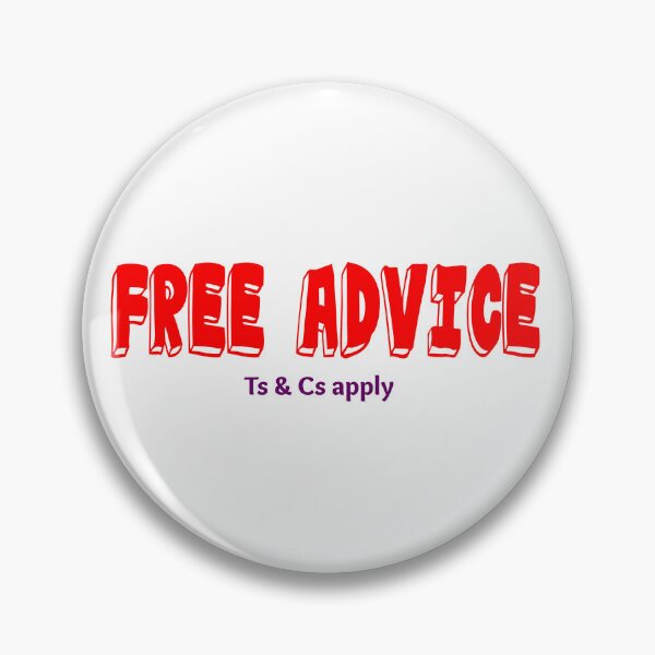 Item preview, Free advice..... designed and sold by smugdesigns.