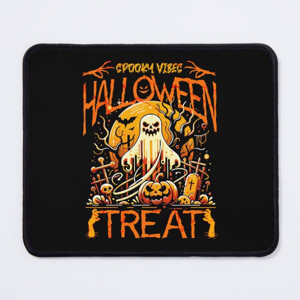 Item preview, Halloween Treat, Spooky Vibes at Halloween Cemetery designed and sold by DAMOTAmagazine.