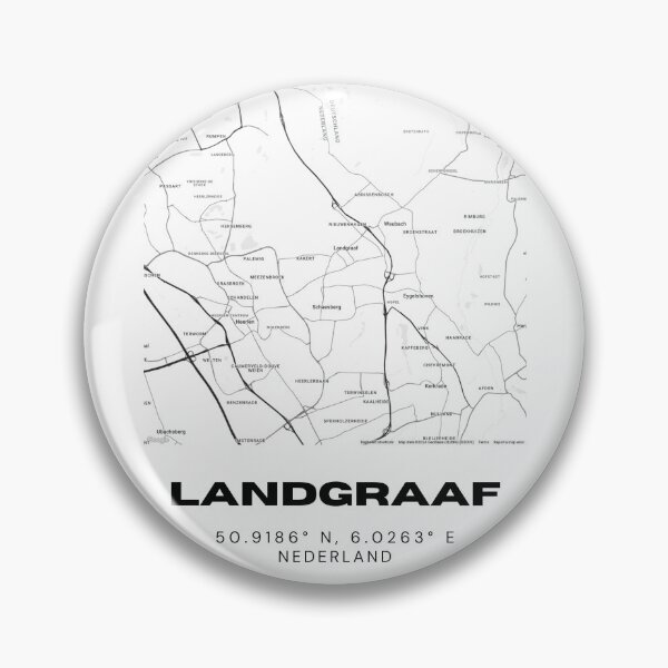 Item preview, Landgraaf Minimalist Map Art | Netherlands | 50.9186° N, 6.0263° E designed and sold by RM-Journey.