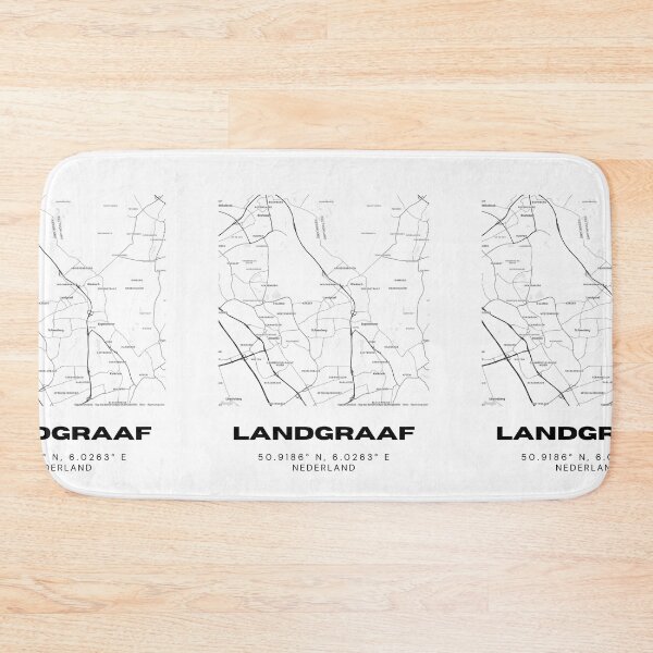 Item preview, Landgraaf Minimalist Map Art | Netherlands | 50.9186° N, 6.0263° E designed and sold by RM-Journey.