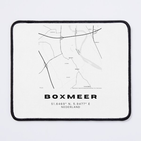 Item preview, Boxmeer Minimalist Map Art | Netherlands | 51.6469° N, 5.9477° E designed and sold by RM-Journey.