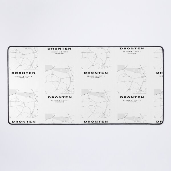Item preview, Dronten Minimalist Map Art | Netherlands | 52.5258° N, 5.7117° E designed and sold by RM-Journey.