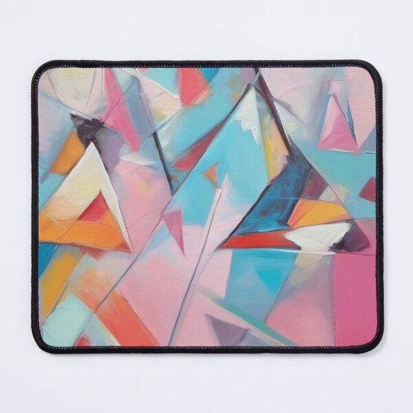 Item preview, Wassily Kandinsky Triangles Composition designed and sold by maniacfitness.