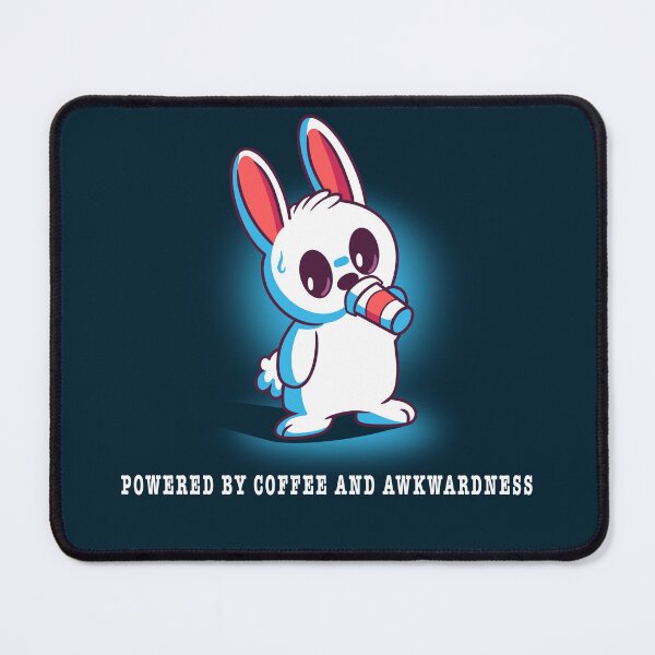 Item preview, Powered By Coffee and Awkwardness designed and sold by RedPandaTee.