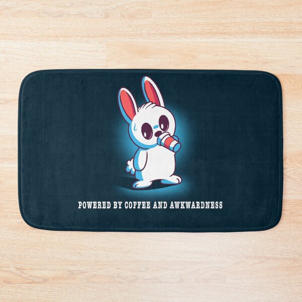 Item preview, Powered By Coffee and Awkwardness designed and sold by RedPandaTee.