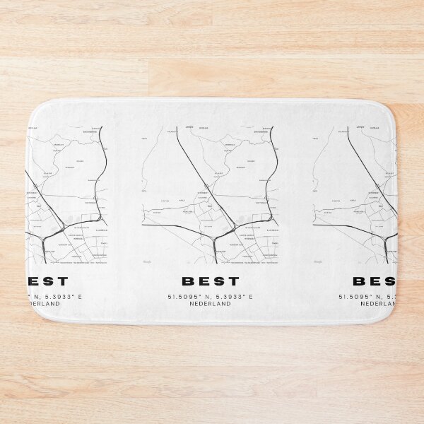 Item preview, Best Minimalist Map Art | Netherlands | 51.5095° N, 5.3933° E designed and sold by RM-Journey.