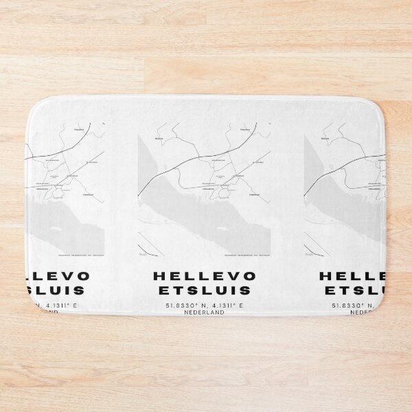 Item preview, Hellevoetsluis Minimalist Map Art | Netherlands | 51.8330° N, 4.1311° E designed and sold by RM-Journey.