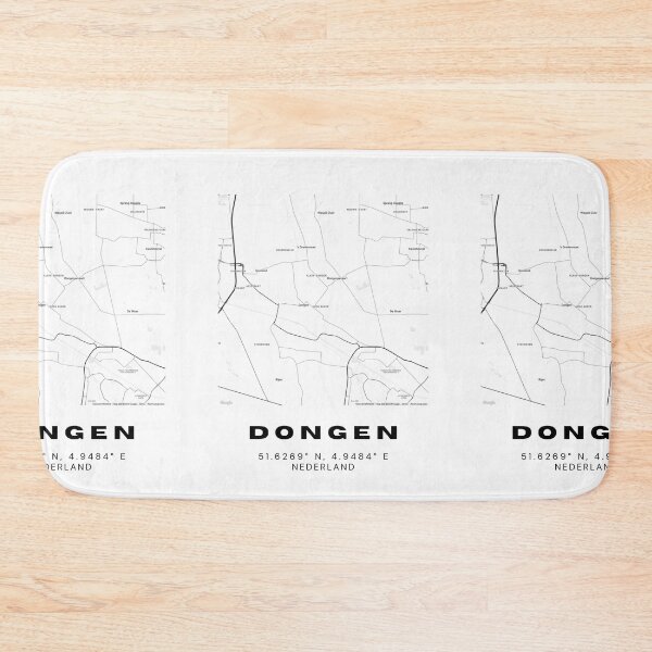Item preview, Dongen Minimalist Map Art | Netherlands | 51.6269° N, 4.9484° E designed and sold by RM-Journey.