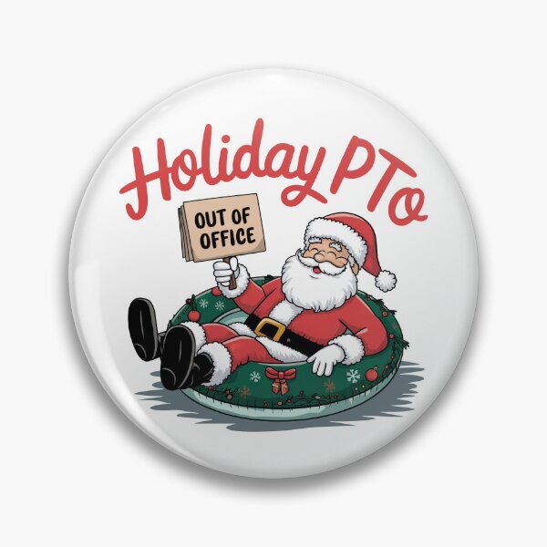 Item preview, Holiday PTO - Santa’s Out of Office designed and sold by ShmoneyFace.