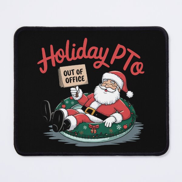 Item preview, Holiday PTO - Santa’s Out of Office designed and sold by ShmoneyFace.
