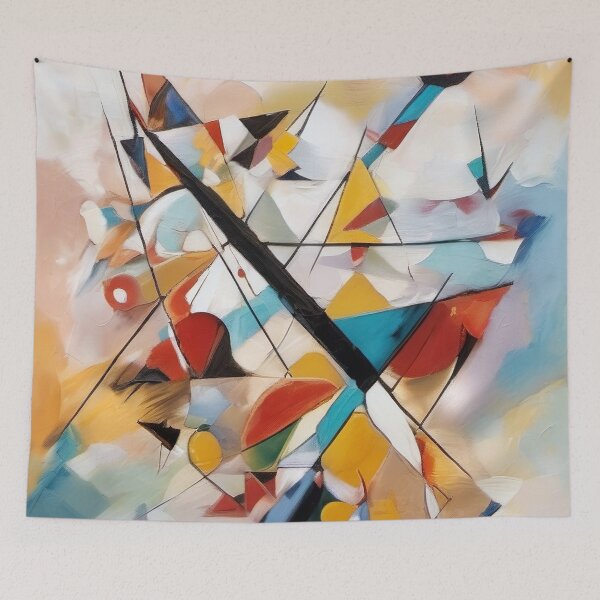 Item preview, Wassily Kandinsky Composition 1923 designed and sold by maniacfitness.