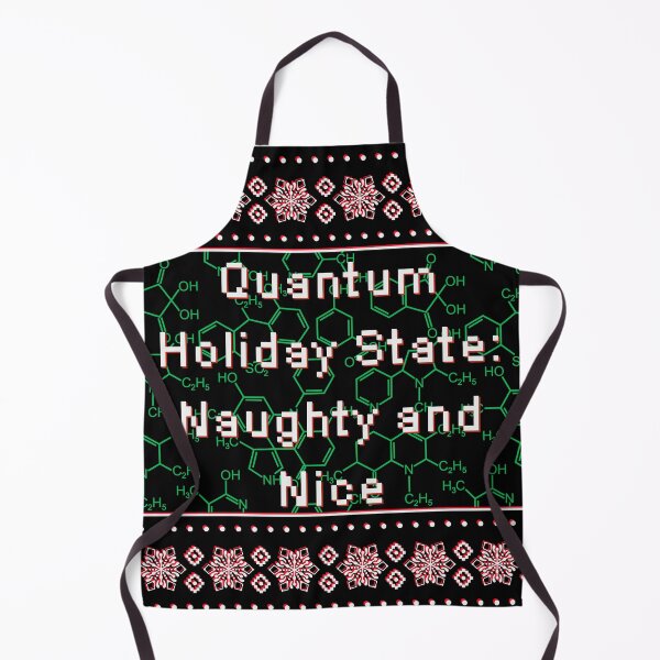 Item preview, Schrödinger's Naughty and Nice Ugly Sweater designed and sold by Darty Creations.