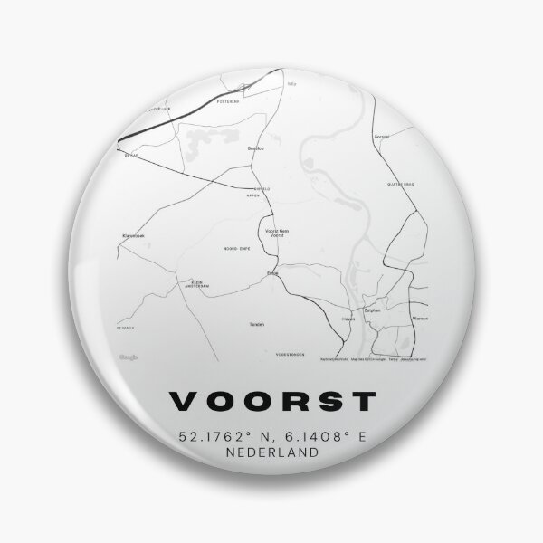 Item preview, Voorst Minimalist Map Art | Netherlands | 52.1762° N, 6.1408° E designed and sold by RM-Journey.