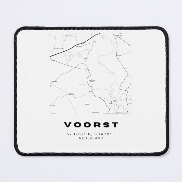 Item preview, Voorst Minimalist Map Art | Netherlands | 52.1762° N, 6.1408° E designed and sold by RM-Journey.