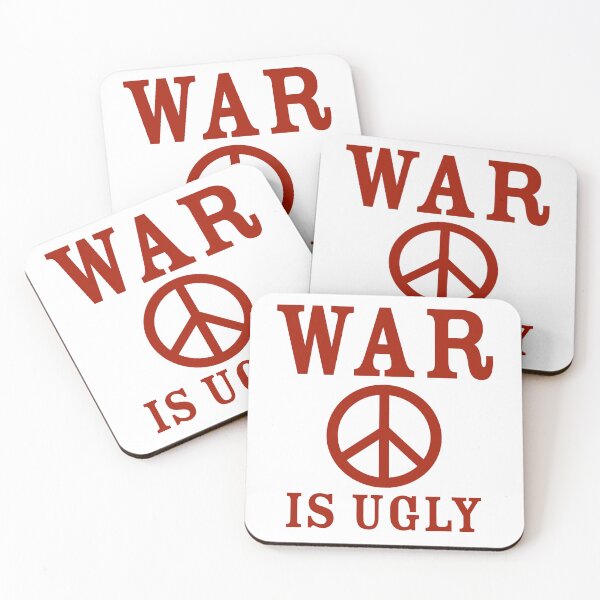 Item preview, War is ugly  designed and sold by Rachel the Artist .