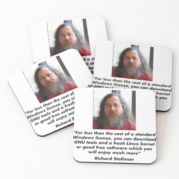 Item preview, For Less Than The Cost Of A Windows License Richard Stallman Free Software GNU Linux designed and sold by ez-does-it.