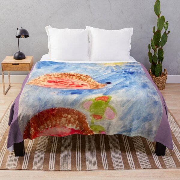 Item preview, Amy Braid : Hedgehogs in the Summer Garden designed and sold by SplashAndShape.