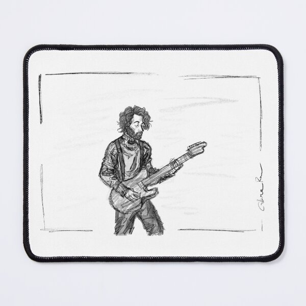 Item preview, Henry Le Vesconte on the electric guitar  designed and sold by CalliopeArtShop.