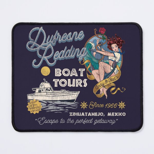 Item preview, Dufresne Redding Boat Tours Tattoo Worn designed and sold by Alema Art.