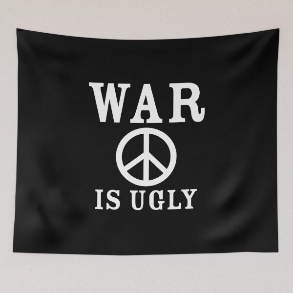 Item preview, War is ugly  designed and sold by Rachel the Artist .