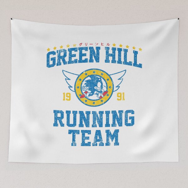 Item preview, Green Hill Running Team (Variant) designed and sold by huckblade.