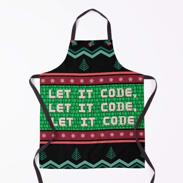 Item preview, Let It Code Ugly Christmas Sweater designed and sold by Darty Creations.