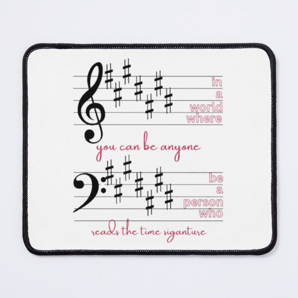 Item preview, Be Someone Who Reads the Time Signature designed and sold by musical designs.