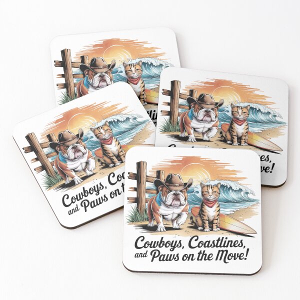 Item preview, Cowboys, Coastlines, and Paws on the Move! designed and sold by WhalesongRetail.