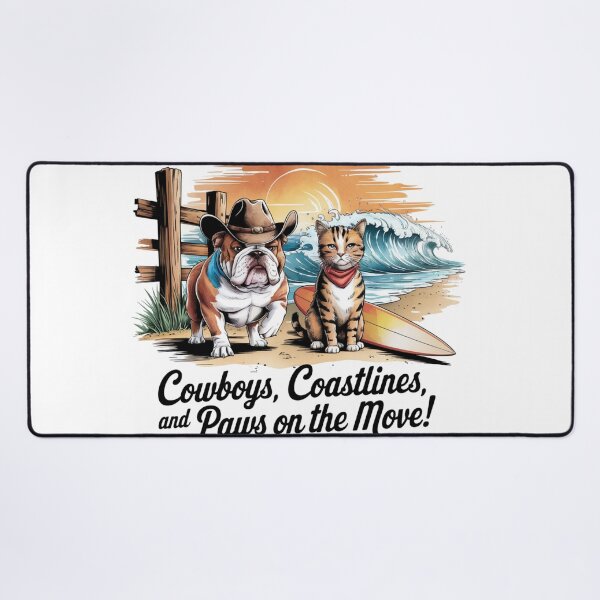 Item preview, Cowboys, Coastlines, and Paws on the Move! designed and sold by WhalesongRetail.