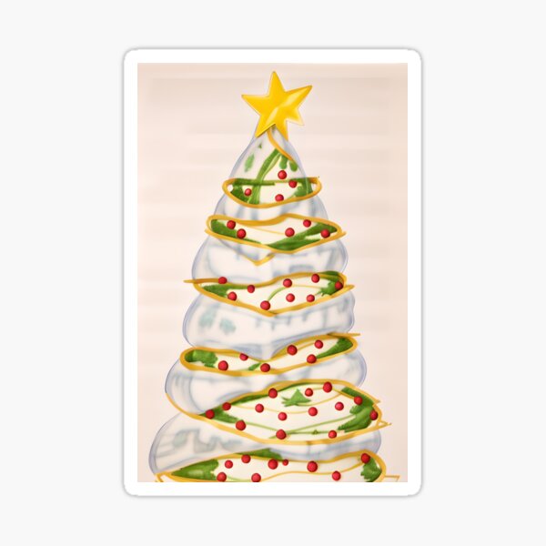 Oh Christmas Tree, Oh Christmas Tree. . . . Sticker