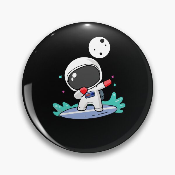Item preview, An astronaut performing a playful dab pose designed and sold by FridPix.