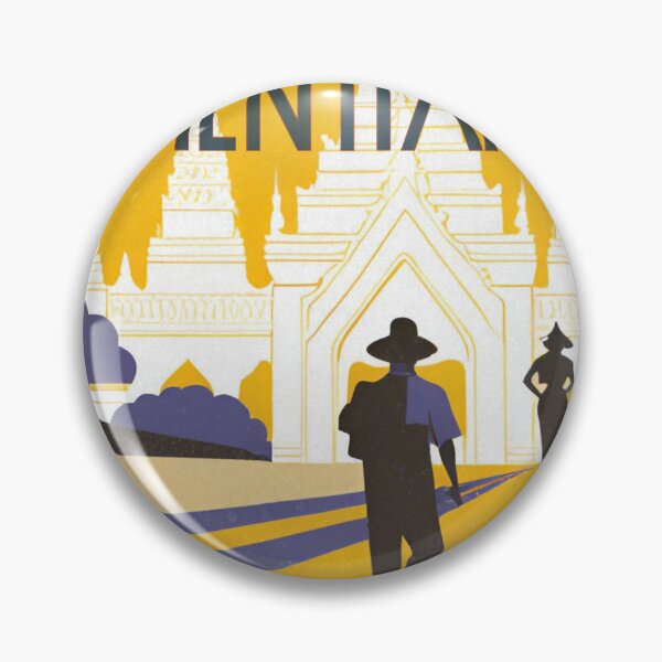Item preview, Vintage Travel Art Print – Visit Vientiane, Laos: People’s Tourism Promotion Bureau designed and sold by Lost-Horizons.