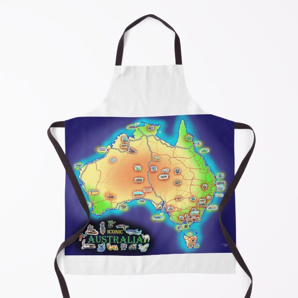 Item preview, AUSTRALIA roads map designed and sold by davidfraser.