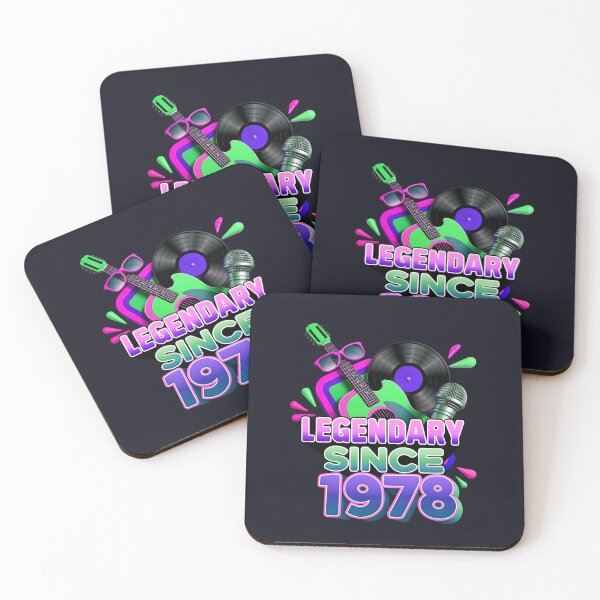 Item preview, Legendary Since 1978 Cool Birthday Quote designed and sold by TheArtOfPat.