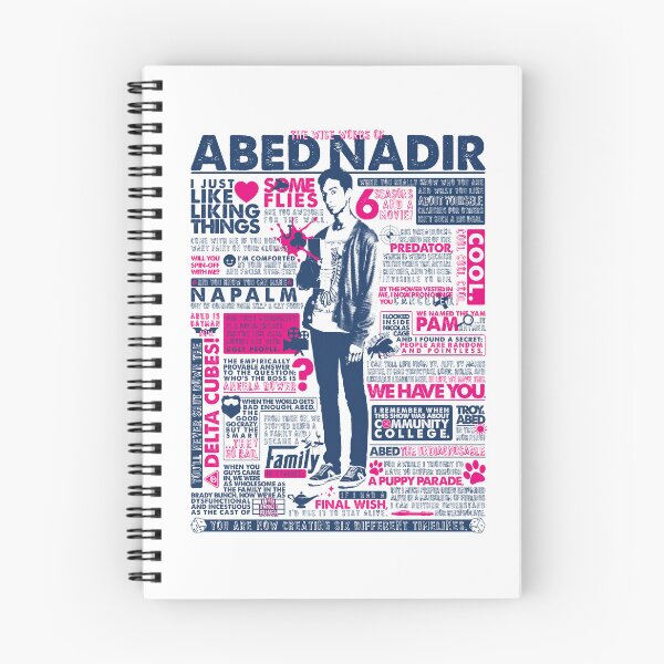 Item preview, Wise Words of Abed Nadir designed and sold by huckblade.