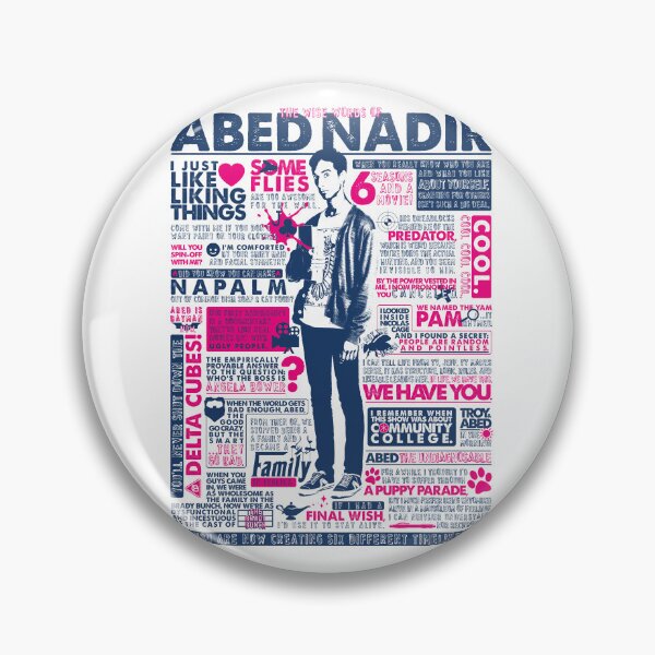 Item preview, Wise Words of Abed Nadir designed and sold by huckblade.