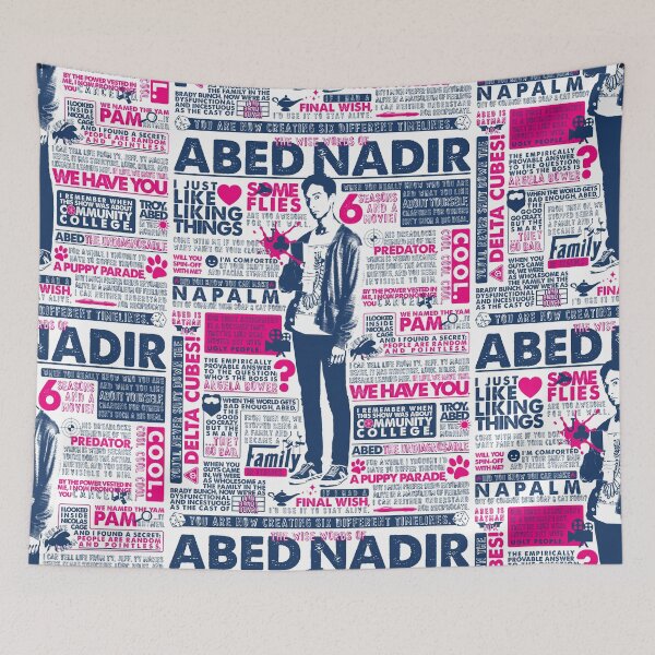 Item preview, Wise Words of Abed Nadir designed and sold by huckblade.