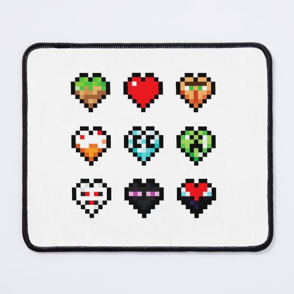 Item preview, Craftee Gaming's Hearts Turquoise designed and sold by ronaldomelo.