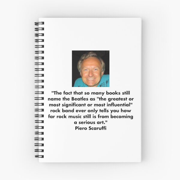 Item preview, Scaruffi "The fact that so many books still name the Beatles" 4chan /mu/ designed and sold by ez-does-it.