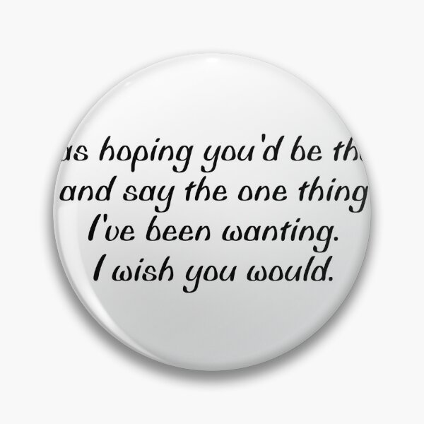 Item preview, I Wish You Would / Is It Over Now? designed and sold by atiredfangirl.