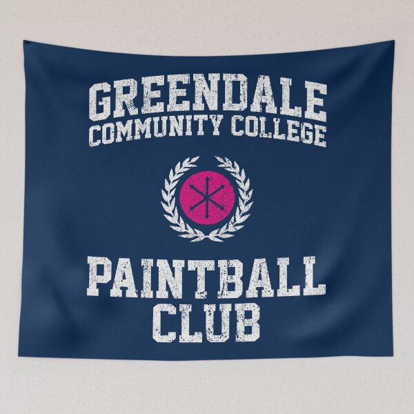 Item preview, Greendale Community College Paintball Club designed and sold by huckblade.