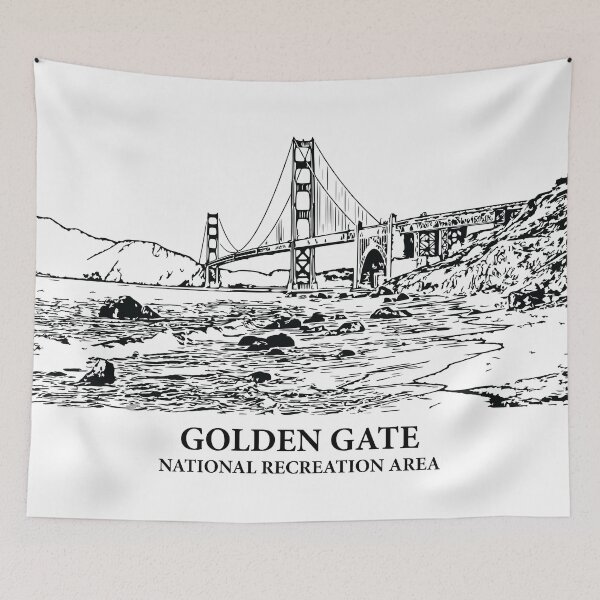 Item preview, Golden Gate National Recreation Area designed and sold by Lakeric.
