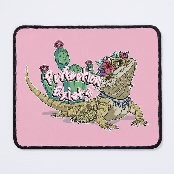 Item preview, Beautiful Bearded Dragon with Diamonds and Cactus Text designed and sold by iduzarts.