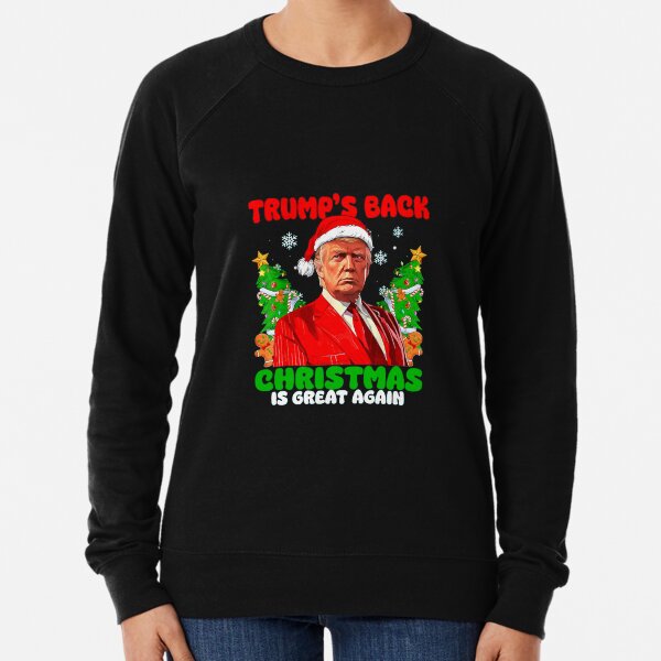 Item preview, Santa Trump Dance Make Christmas Great  Again Ugly Sweater designed and sold by Fanabacheyi.